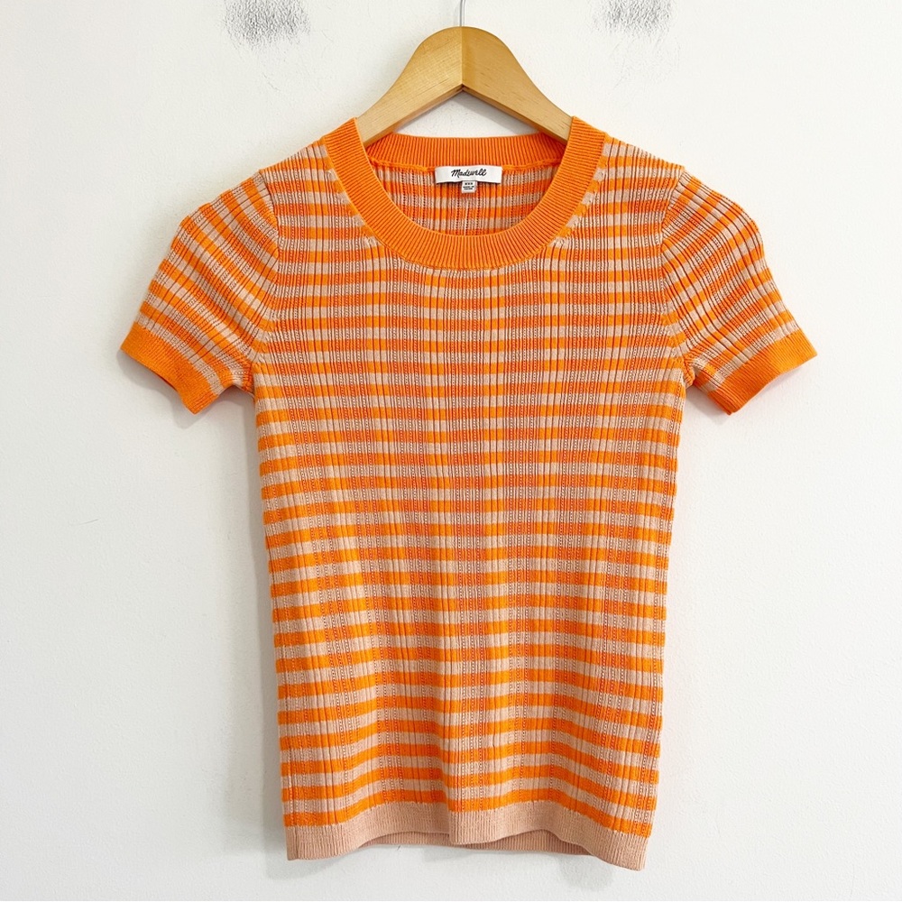 Madewell Ringer Sweater Tee - Picture 2 of 9